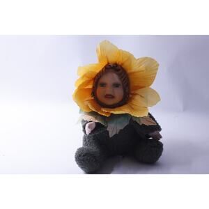 Cuddle Kids, Sophie Sunflower, Plush, 2001, Geppeddo, Baby Face, Cute, Adorable